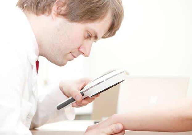 Psoriaasi diagnoosimine dermatoloogi poolt